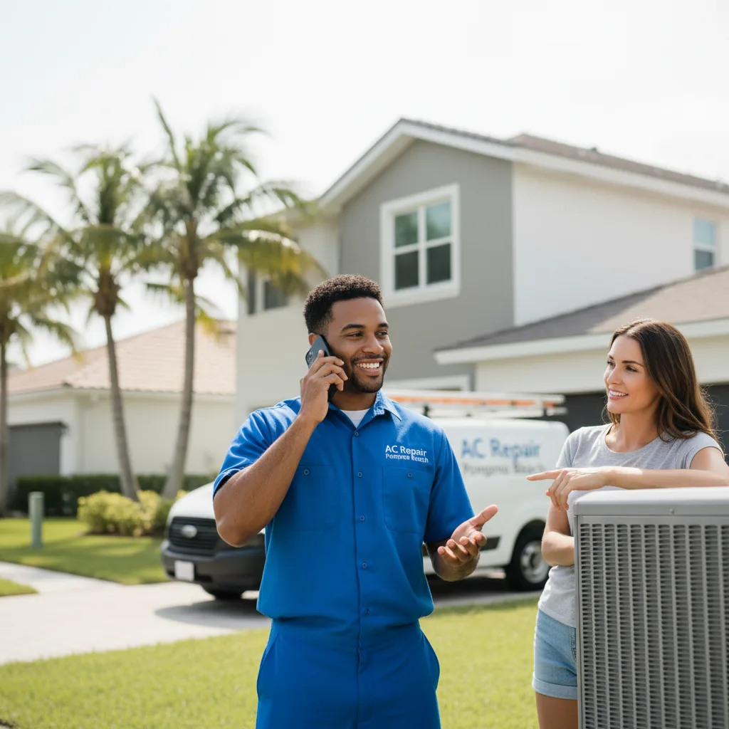 AC Repair Pompano Beach customer support in Pontiac